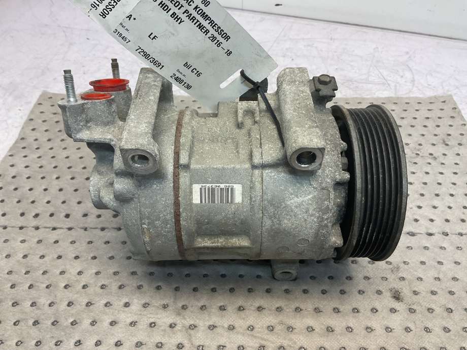 Aircondition kompressor til Peugeot Partner 2015-2019 (Type II, Fase 2)  (PEUGEOT|98 028 757 80|)
