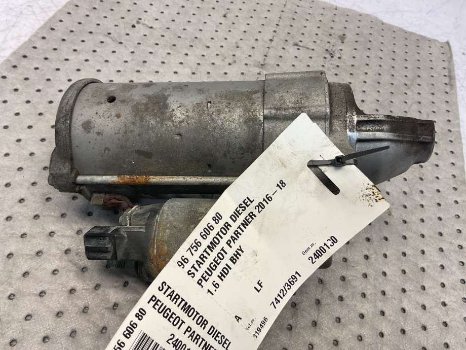 Starter diesel til Peugeot Partner 2015-2019 (Type II, Fase 2)  (PEUGEOT|96 756 606 80|)