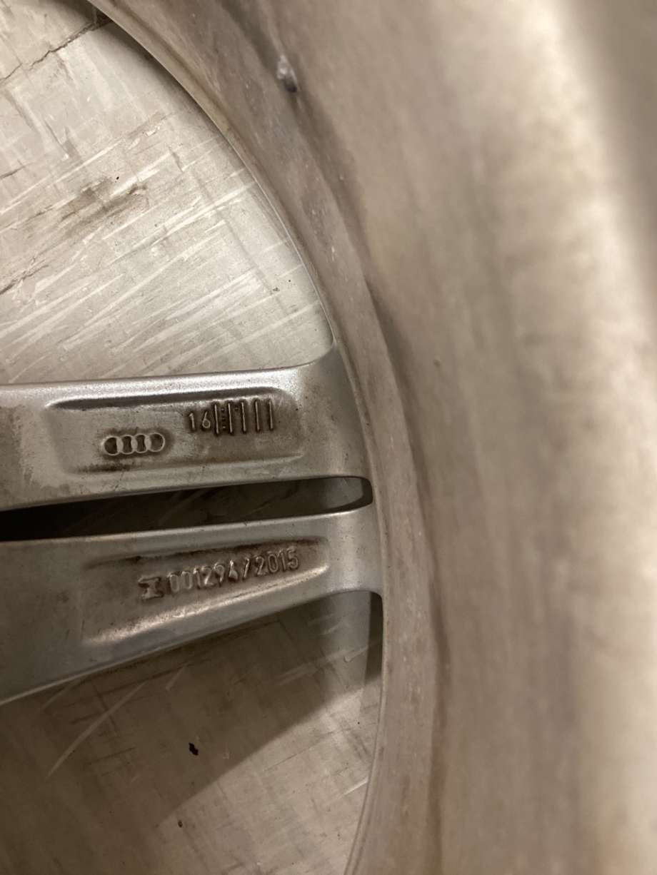 Felg aluminium til Audi A4 2020-->> (Type V, Fase 2) (B9) (B9) (8W0601025R|E-8.0Jx18H2 ET 40|)