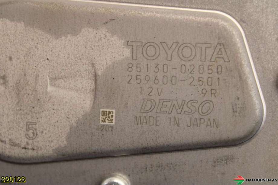 Viskermotor bakrute til Toyota Auris 2015-2019 (Type II, Fase 2)  (TOYOTA|8513002050|)