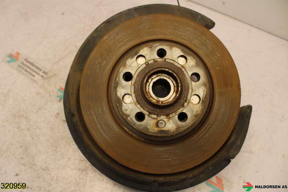 Hjulspindel venstre bak til VW Tiguan 2011-2016 (Type I, Fase 2)  (VOLKSWAGEN|3C0 505 433 G|5K0 498 621|)