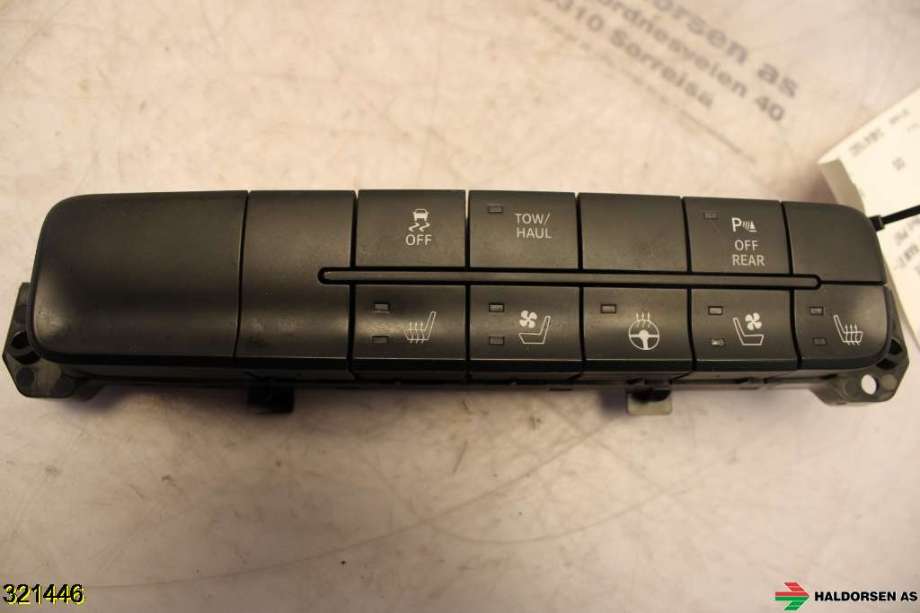 Bryter setevarme til Dodge RAM 2009-2018 (Type IV) (DODGE|P68247630AA|)