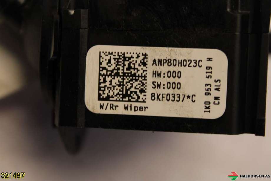 Bryter visker til VW Caddy 2004-2010 (Type III, Fase 1)  (VOLKSWAGEN|1K0 953 519 H||1KO 953 519 H)