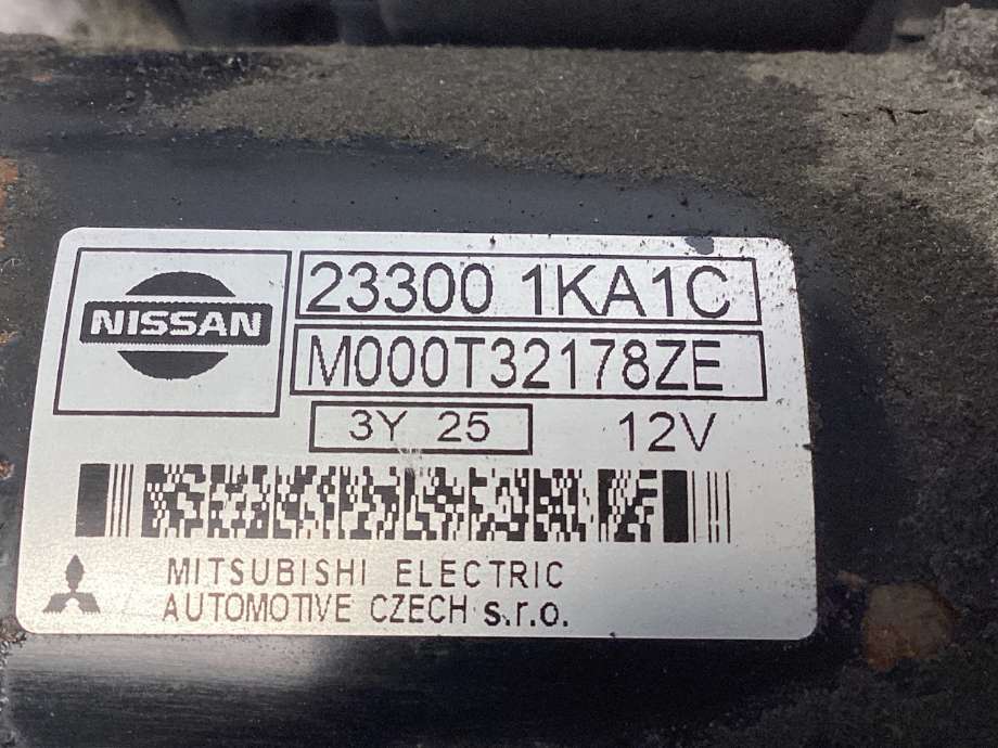 Starter til Nissan Juke 2010-2014 (Fase 1)  (NISSAN|233001KA1C|)