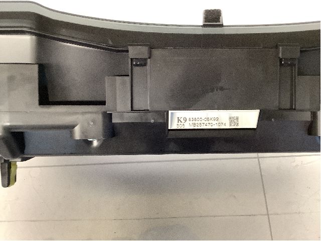 Multimedia display (MCU - Media Controller Unit) til Toyota Avensis 2009-2015 (Type III, Fase 1)  (TOYOTA||8380005K92)