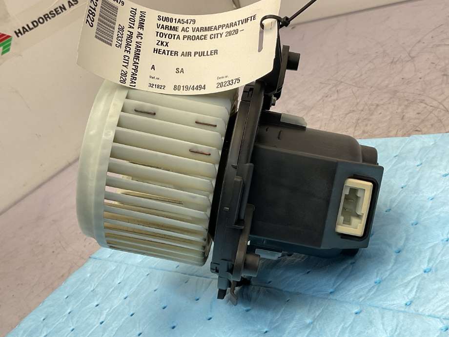 Varmeapparat motor til Toyota Proace City 2020-->> (TOYOTA PROACE ELECTRIC|SU001A5479|)