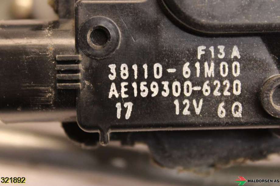 Viskermotor frontrute til Suzuki SX4 S-CROSS 2013-->> (Type II)  (SUZUKI|38100-61M01|)