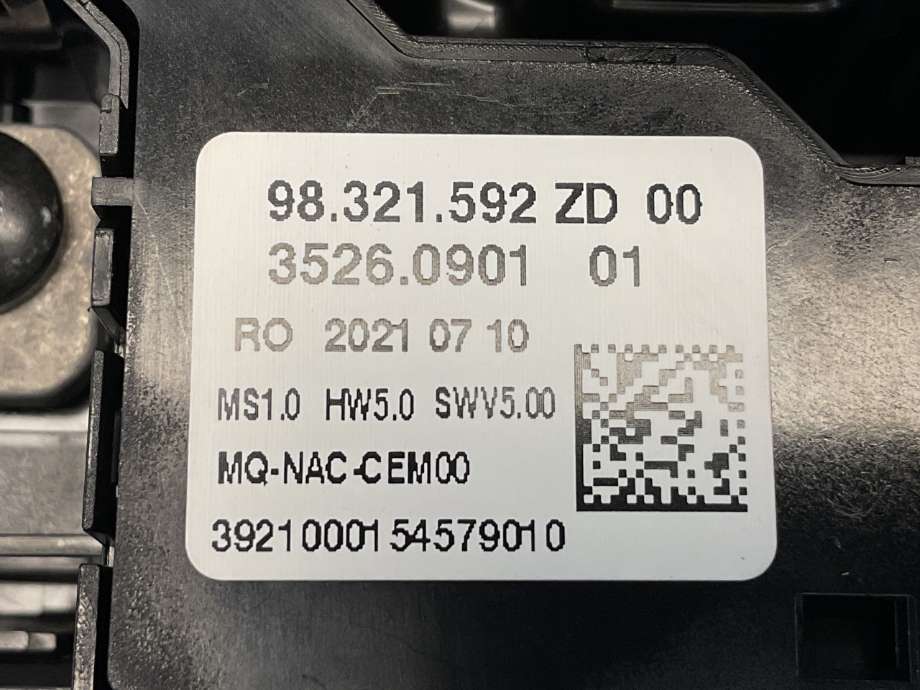 Instrument kjørecomputer til Toyota Proace City 2020-->>  (TOYOTA PROACE ELECTRIC|SU001A8110|)