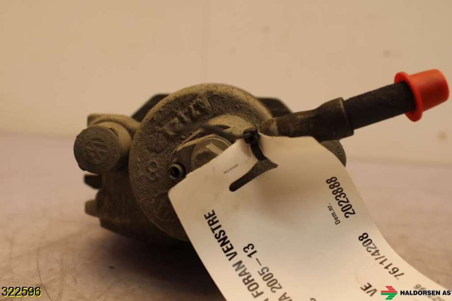 Bremsecaliper venstre foran til Škoda Octavia 2009-2013 (Type II, Fase 2)  (SKODA|1K0 615 123 D|)