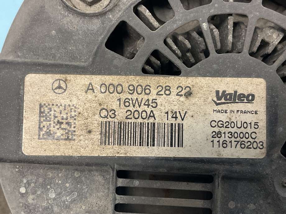 Dynamo til Mercedes Vito 2014-->> (W447) (W447) (MERCEDES|A 000 906 28 22|)
