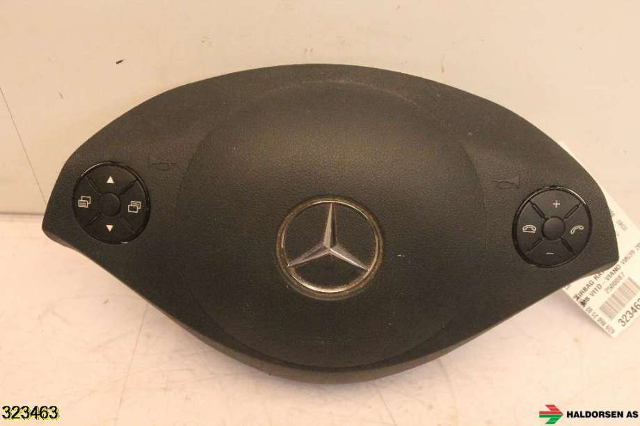 Airbag rattpute til Mercedes Vito/Viano 2010-2014 (Fase 2) (W639) (W639) (MERCEDES|639 860 25 02 9B51 0|)