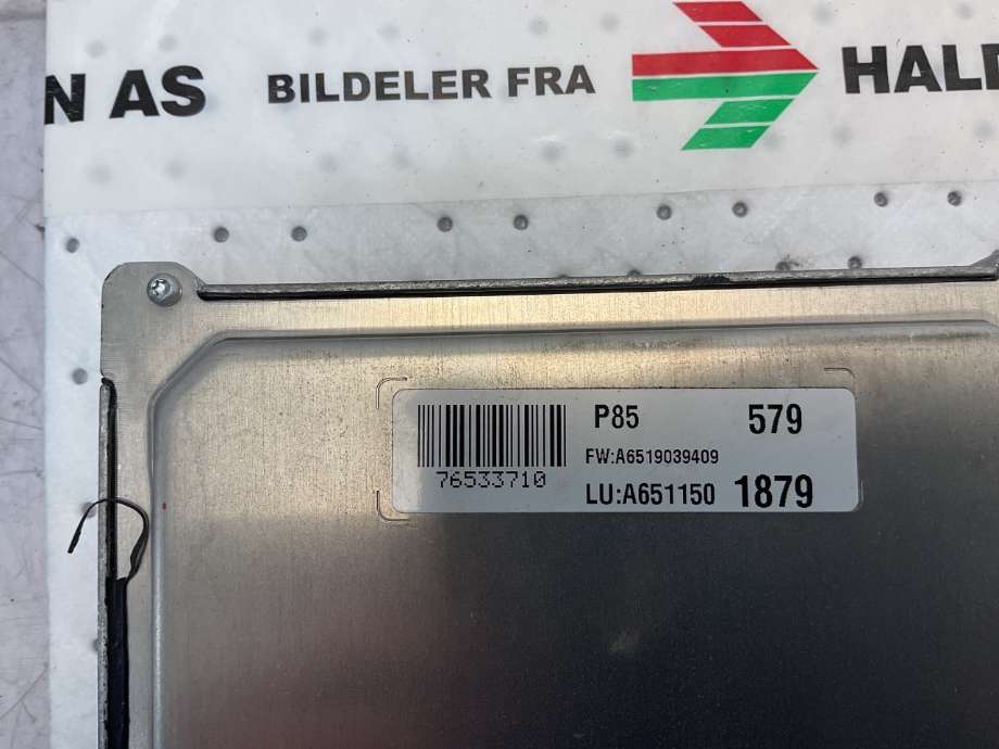 Styreenhet motor til Mercedes Vito/Viano 2010-2014 (Fase 2) (W639) (W639) (MERCEDES|A 651 150 18 79|)