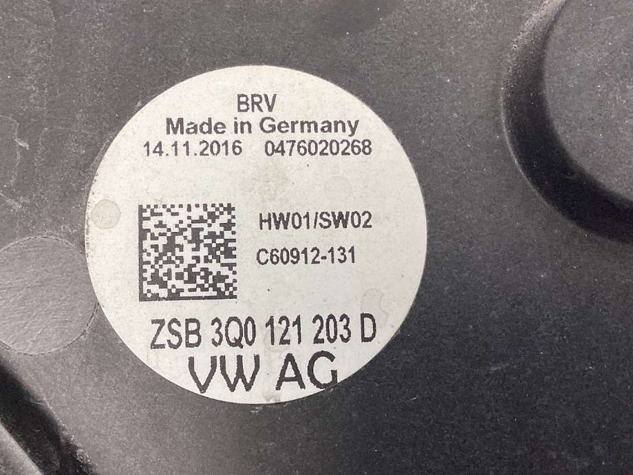 Kjølevifte til VW Passat 2015-2019 (Fase 1) (B8) (B8) (VOLKSWAGEN|3Q0 121 203 D|)