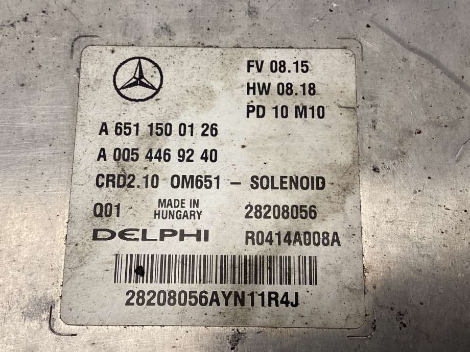 Styreenhet motor til Mercedes C-Klasse 2011-2014 (Fase 2) (W204) (W204) (MERCEDES|A 651 150 01 26|)