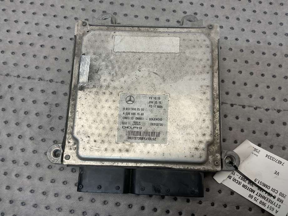 Styreenhet motor til Mercedes C-Klasse 2011-2014 (Fase 2) (W204) (W204) (MERCEDES|A 651 900 75 00|)