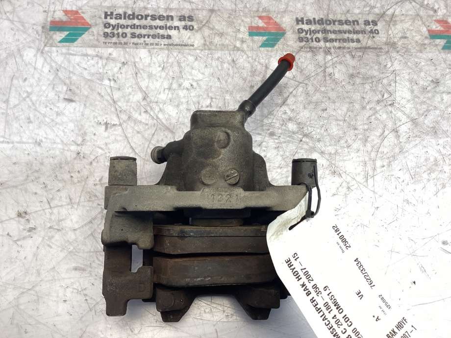 Bremsecaliper høyre bak til Mercedes C-Klasse 2011-2014 (Fase 2) (W204) (W204) (MERCEDES|A 204 423 16 81|)