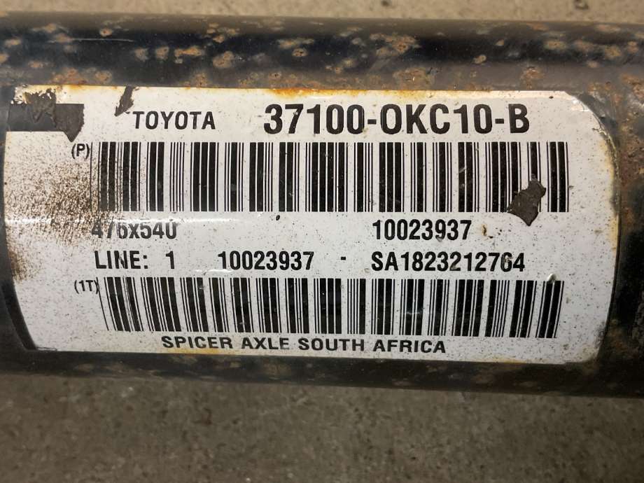 Mellomaksel til Toyota Hilux 2016-2020 (TOYOTA|371000KC10|)