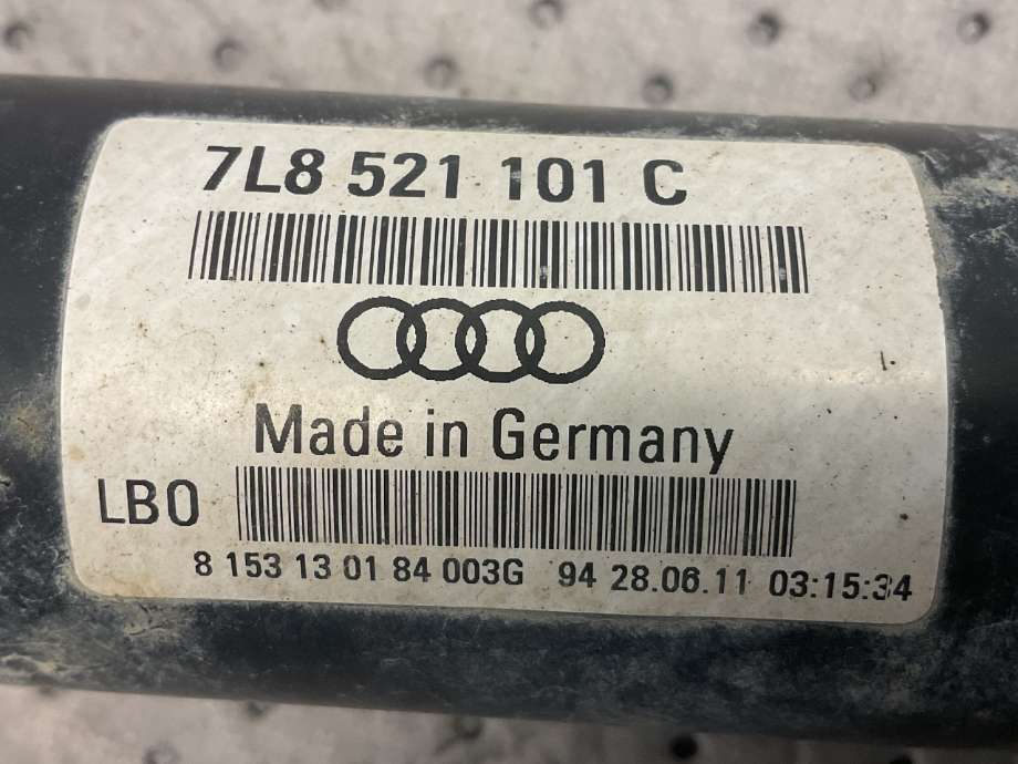 Mellomaksel fremre til Audi Q7 2010-2015 (Type I, Fase 2)  (AUDI|7L8 521 101 C|)
