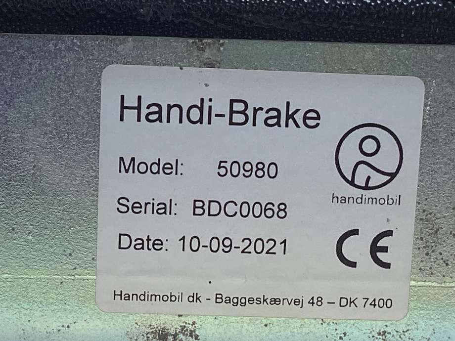 Håndbrekk/parkbrems elektrisk, fra bakstilling til VW Transporter / Caravelle 2019-->> (T6.1) (T6.1) (VOLKSWAGEN|50980|HANDI-BRAKE|)