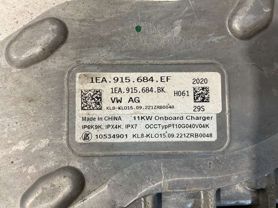 Batterilader (OBC - On Board Charger) til VW ID.4 2020-->>  (VOLKSWAGEN|1EA 915 684 EG|)
