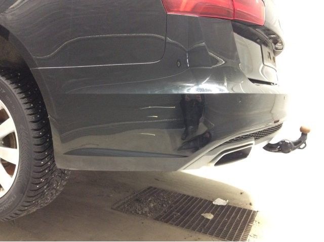 Støtfanger bak til Audi A6, 2014-2018 (Type IV, Fase 2) (C7) (C7) (AUDI|4G9 807 067 Q)