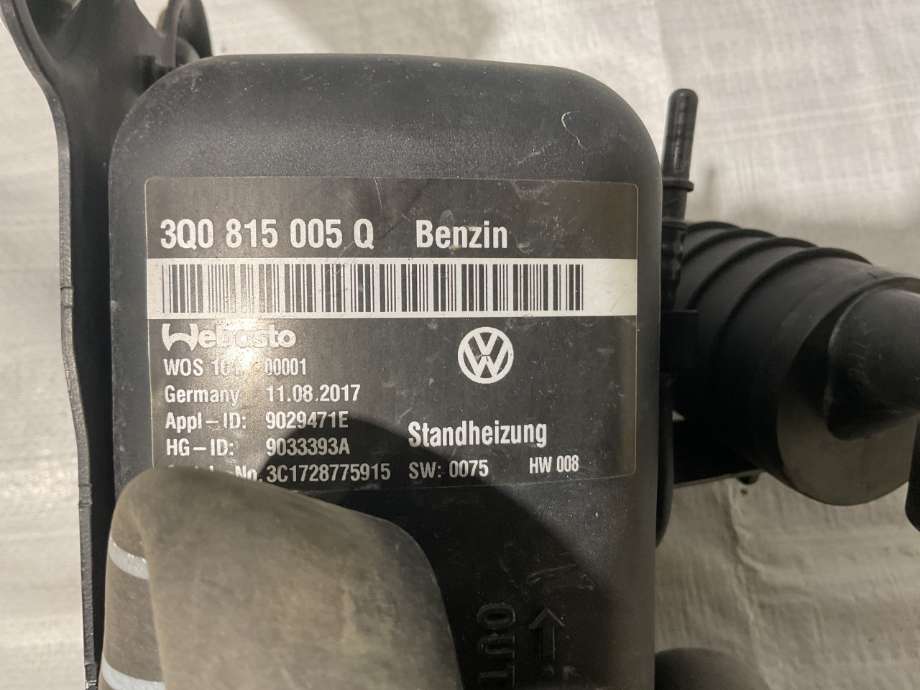 Dieselvarmer til VW Passat 2015-2019 (Fase 1) (B8) (B8) (VOLKSWAGEN|5Q0 898 008 G|)
