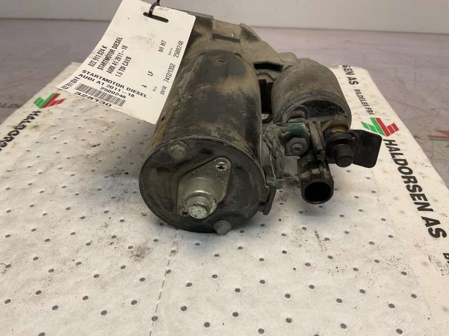 Starter diesel til Audi A1 2010-2014 (Type I, Fase 1)  (AUDI|02Z 911 024 K|)