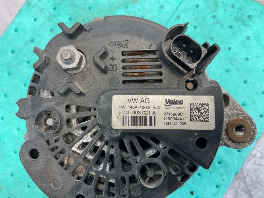 Dynamo til VW Caddy 2015-2020 (Type III, Fase 3)  (VOLKSWAGEN|03L 903 023 L|)