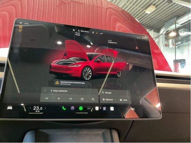 Instrument kjørecomputer til Tesla Model 3 2018-2023 (Fase 1) (TESLA|1756566-00-D|)