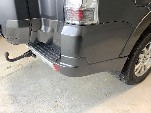 Støtfanger bak til Mitsubishi Pajero 2016-2019 (Type IV, Fase 2)  (MITSUBISHI|6410C333|6410B321H|6410B322HF)