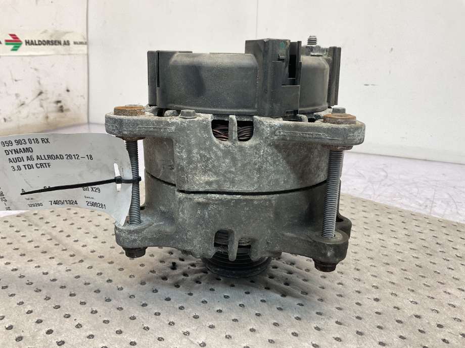 Dynamo til Audi A6, Allroad 2012-2014 (Type III, Fase 1) (C7) (C7) (AUDI|059 903 018 RX|)