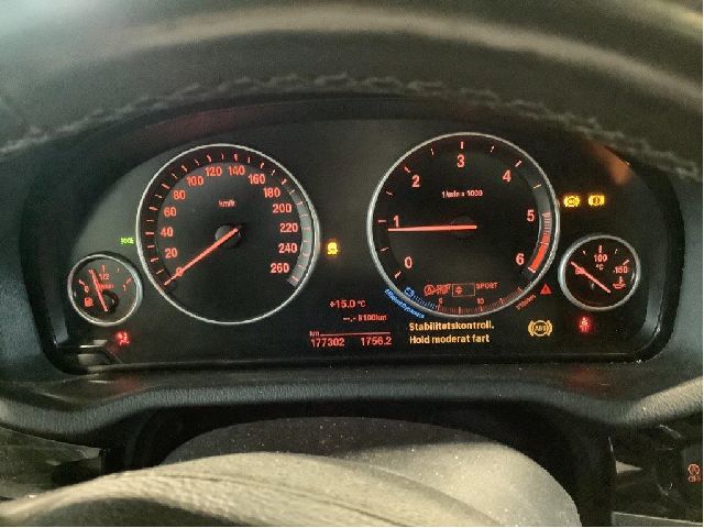 Instrumentpanel til BMW X3 2010-2017 (F25) (F25) (BMW|62 10 6 820 602|)