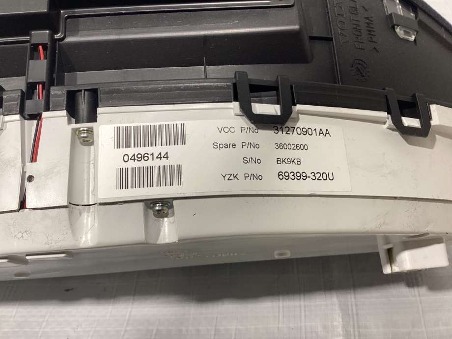 Instrumentpanel til Volvo V70 2007-2013 (Type III, Fase 1)  (VOLVO|36002600|)