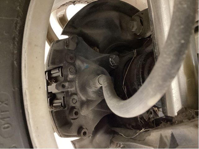 Bremsecaliper venstre bak til Mercedes C-Klasse, 2004-2007 (Fase 2) (W203) (W203) (MERCEDES|A 004 423 31 98)
