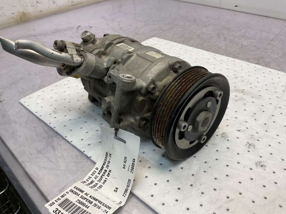 Aircondition kompressor til Škoda Superb 2015-->> (Type III)  (SKODA|5Q0 816 803 D|)