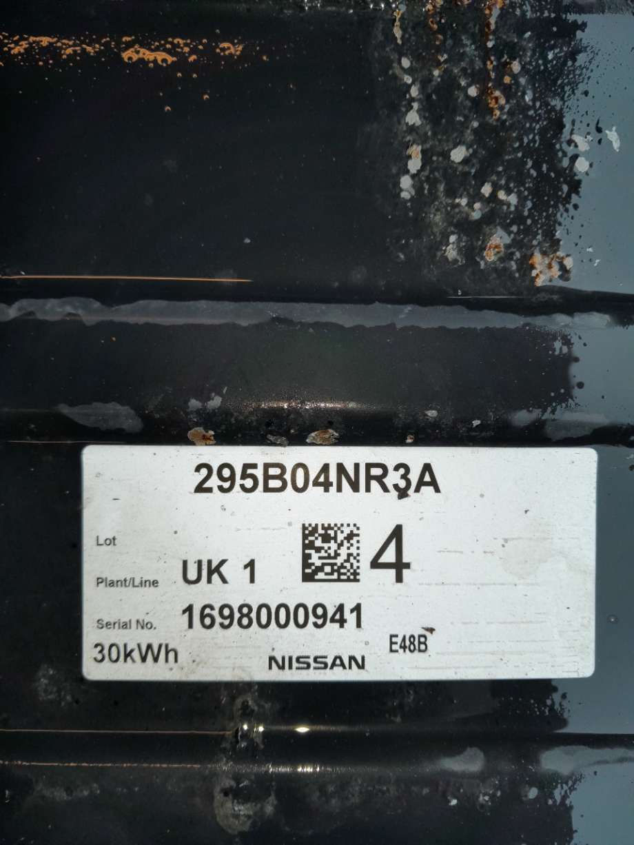 Batteripakke elbil til Nissan Leaf 2011-2017 (Type I)  (NISSAN|295B04NR3A|30KW|PYROSIKRING BYTTE ER)