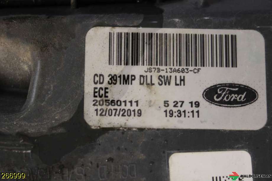 Baklykt venstre indre til Ford Mondeo 2019-->> (Type V, Fase 2)  (FORD|2417572|5JS7B-13A603-CF|)