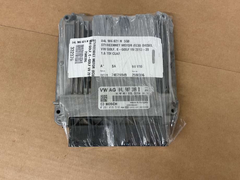 Styreenhet motor til VW Golf VII, 2012-2017 (Fase 1)  (VOLKSWAGEN|04L 906 021 N  5G0)