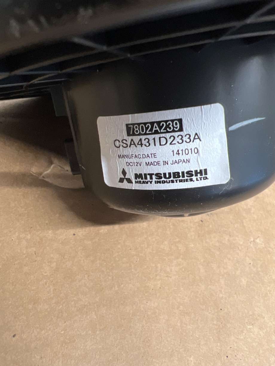 Varmeapparat motor til Mitsubishi ASX 2010-2019  (MITSUBISHI|7802A239|)