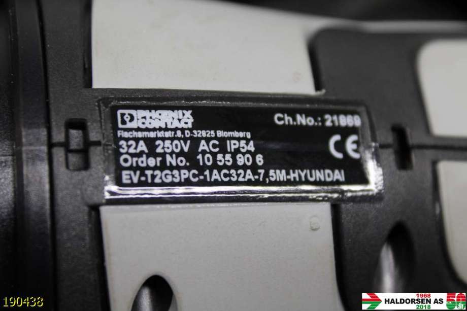 Batterilader kabel til Hyundai Ioniq Electric 2019-->> (Fase 2)  (HYUNDAI||91886-G7700)
