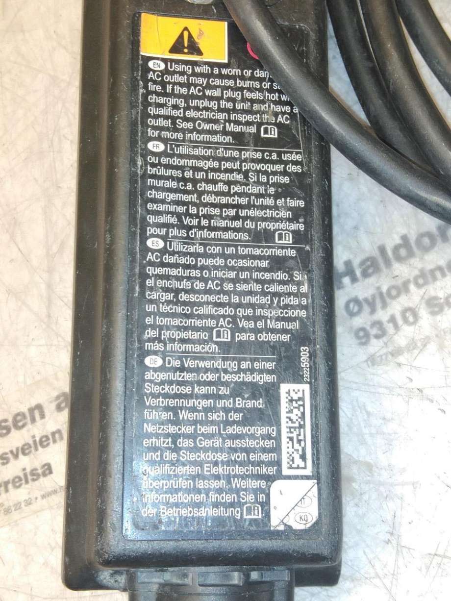 Batterilader kabel til Opel Ampera-e 2017-->> (Type II)  (OPEL|24286223|)