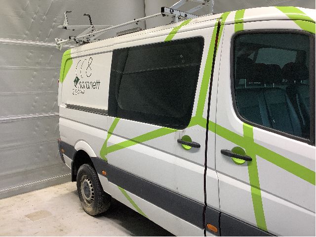 Dør høyre skyvedør til Mercedes Sprinter, 2013-2018 (Fase 2) (906) (906) (MERCEDES|A 906 730 78 05)
