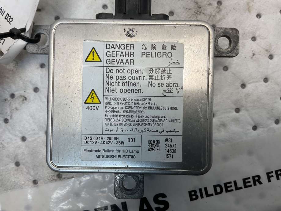 Styreenhet xenon/ballast til Mazda 3 2013-2016 (Type III, Fase 1)  (MAZDA|BHN3510H3|)