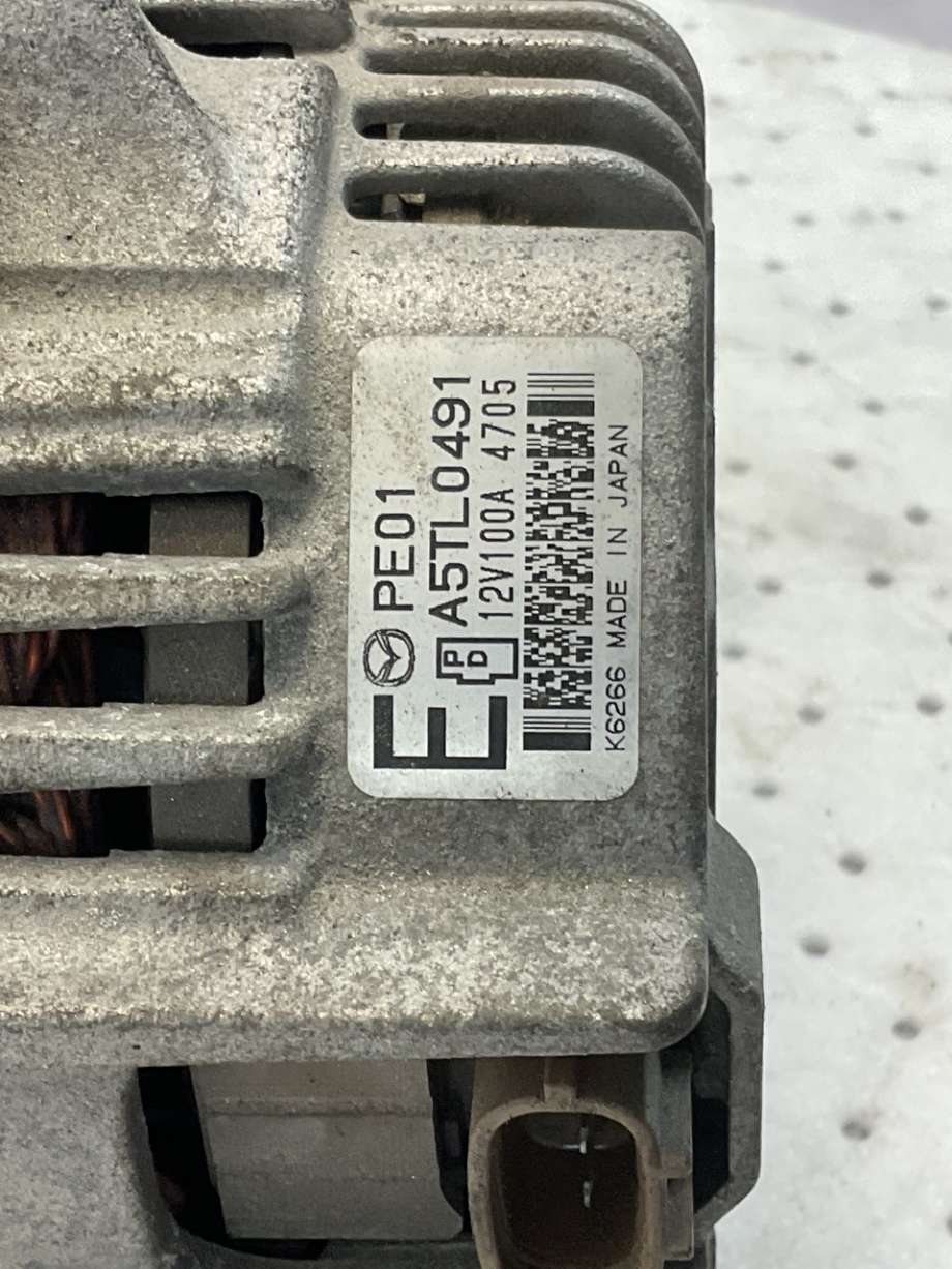 Dynamo til Mazda 3 2013-2016 (Type III, Fase 1)  (MAZDA|PE0118300|)