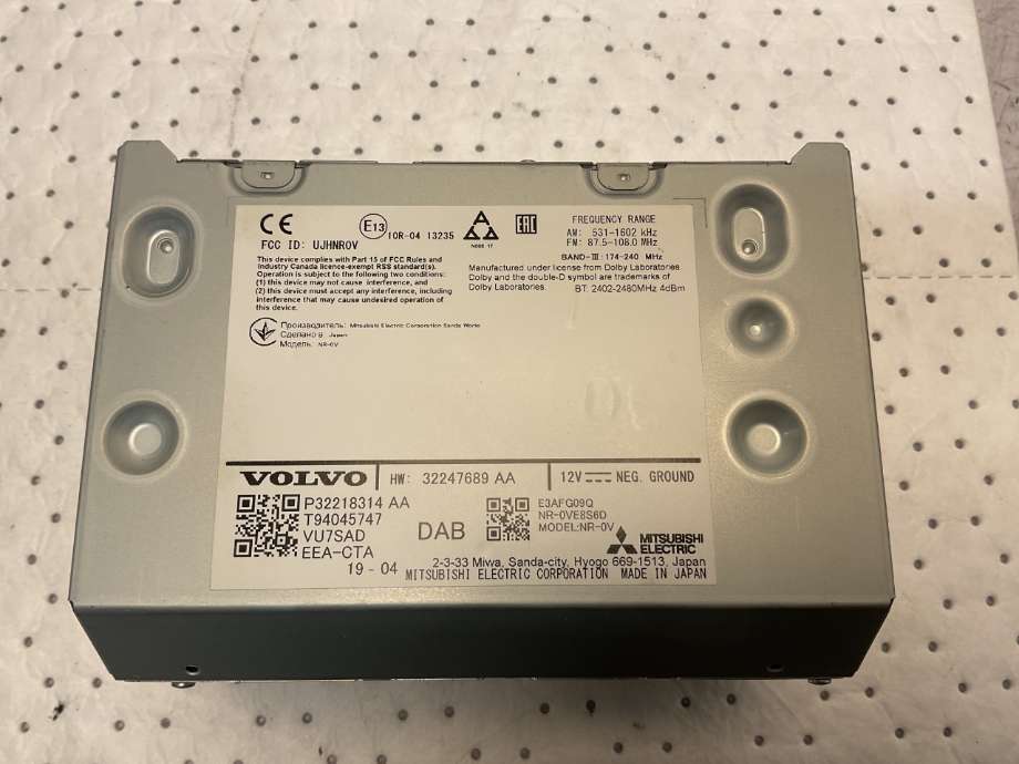 Bilstereo navigasjon til Volvo XC60 2017-->> (Type II)  (VOLVO|36010478|)