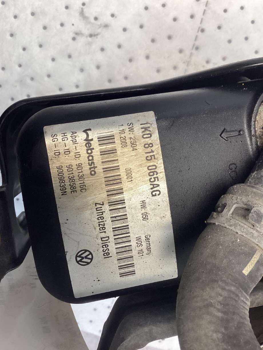 Dieselvarmer til VW Caddy 2004-2010 (Type III, Fase 1)  (VOLKSWAGEN|1K0 815 071 T|)