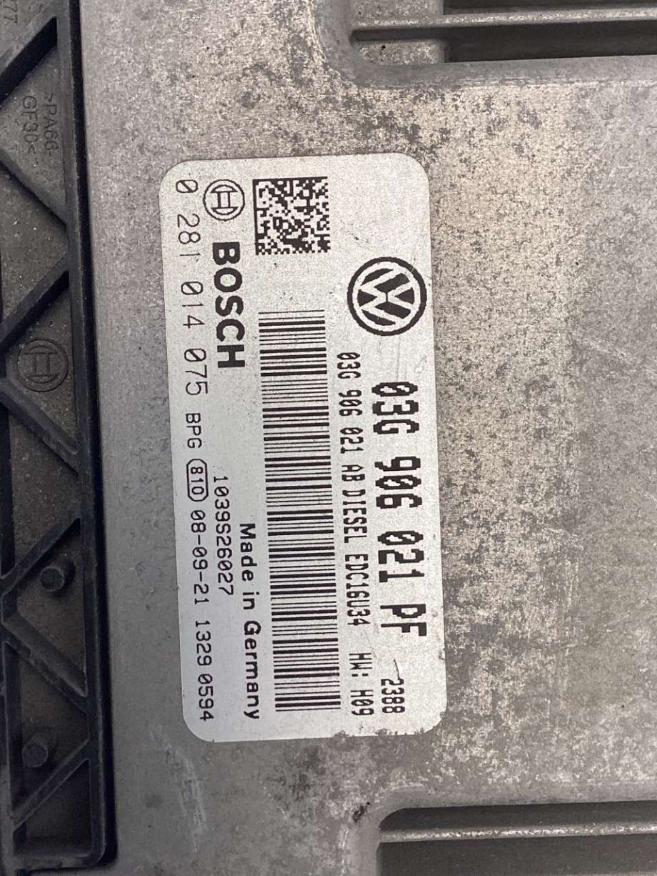 Styreenhet motor til VW Caddy 2004-2010 (Type III, Fase 1)  (VOLKSWAGEN|03G 906 021 PF|)