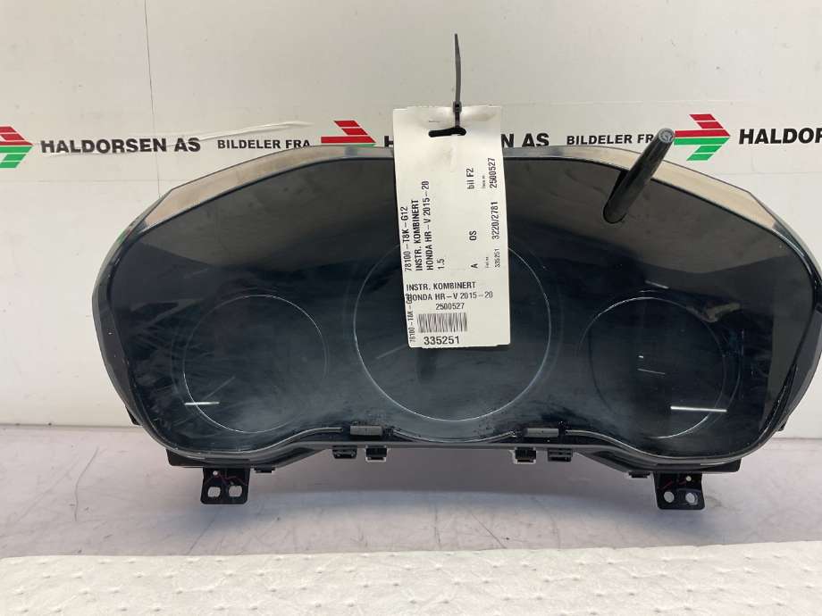 Instrumentpanel til Honda HR-V 2015-2021 (Type II)  (HONDA|78100-T8K-G12|)