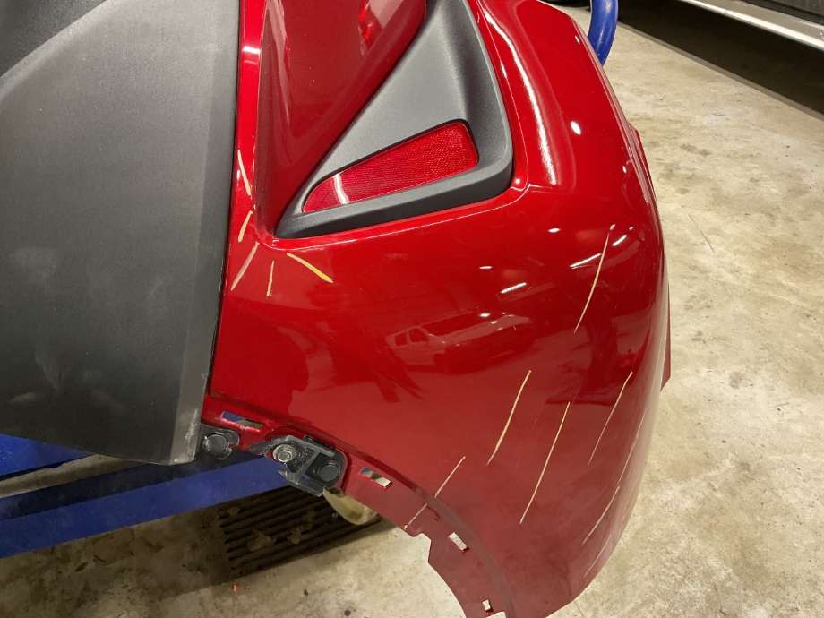 Støtfanger bak til Toyota C-HR 2016-->>  (TOYOTA|52159F4907|52453F4011|)