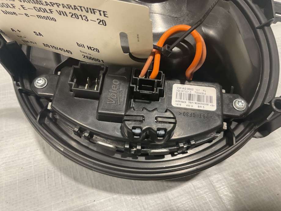 Varmeapparat motor til VW e-Golf 2017-2020 (Fase 2)  (VOLKSWAGEN|5Q1 819 021 E|)